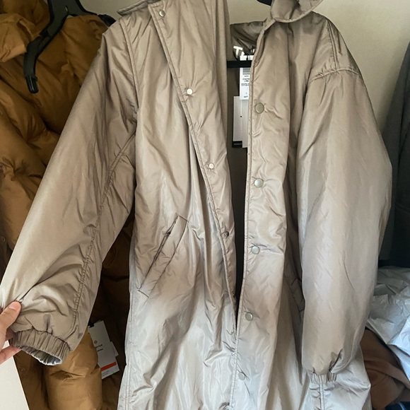 Aritzia Jackets & Coats Aritzia Tna Coaches Long Jacket Poshmark